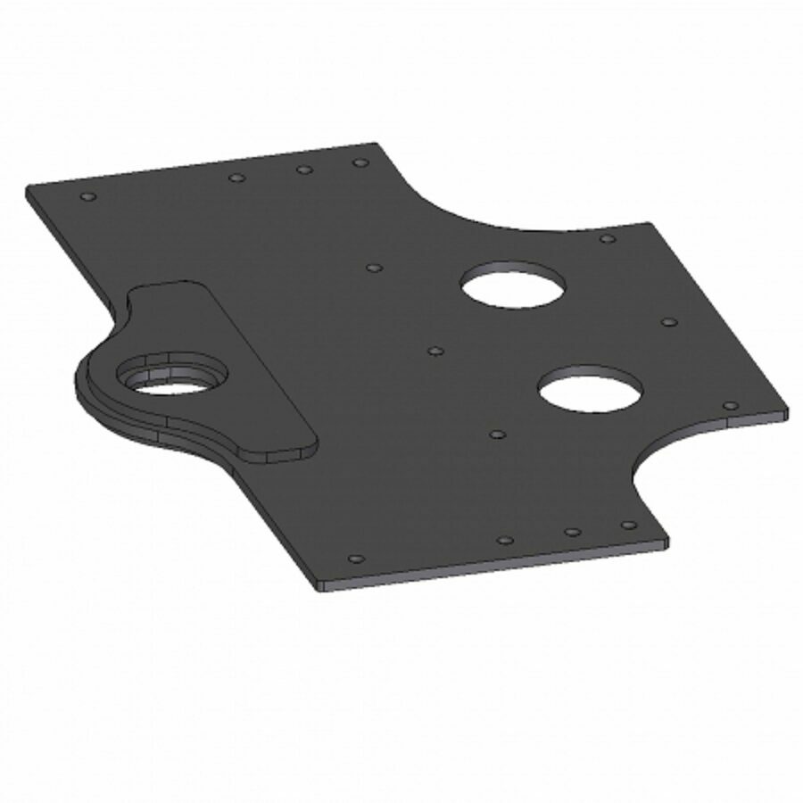 TOW PLATE ASSEMBLY, TANKER REAR