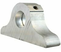 BEARING BLOCK, HARDWARE BAR, MACHINED 1/8" NPT