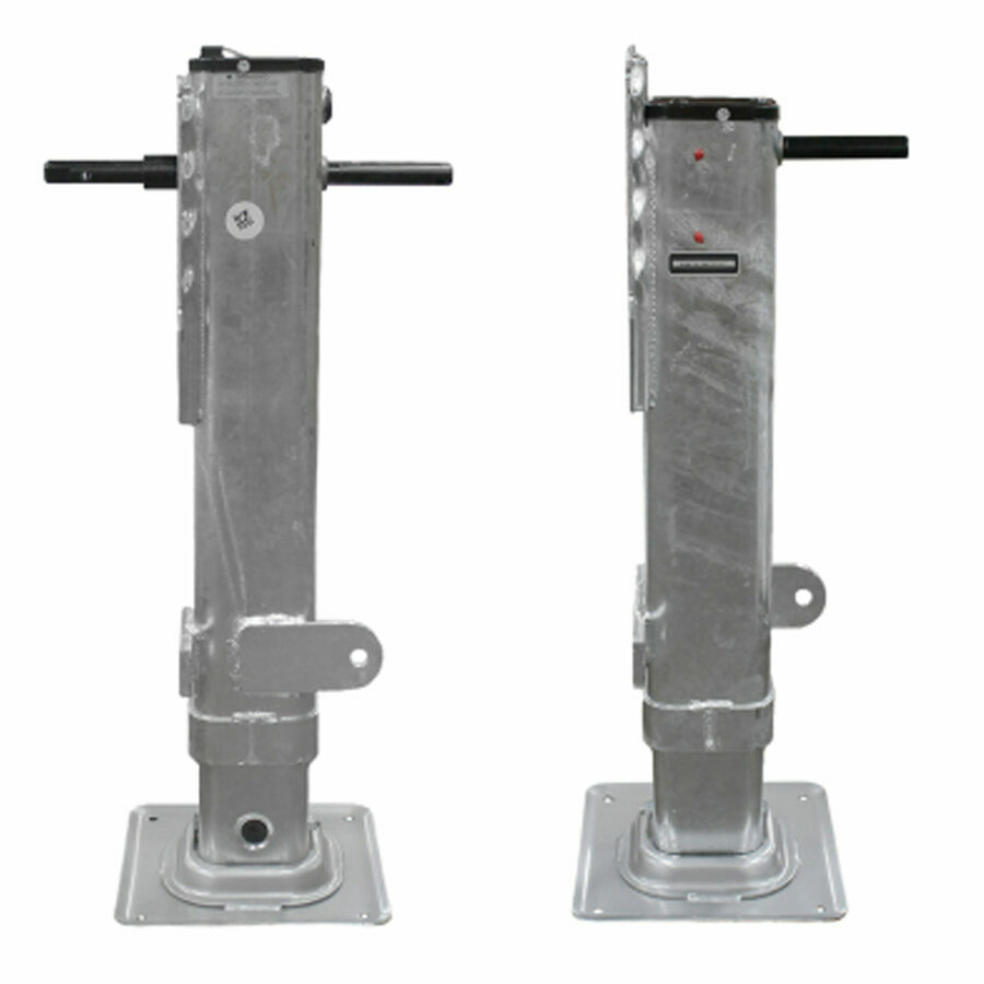 LANDING GEAR JOST H451 LOW PRO, REVERSE MOUNT CUSHION FOOT, 10YR NO LUBE GALVANIZED