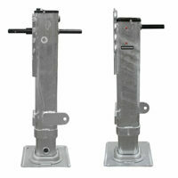 LANDING GEAR JOST H451 LOW PRO, REVERSE MOUNT CUSHION FOOT, 10YR NO LUBE GALVANIZED
