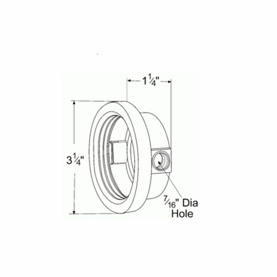 GROMMET 2-1/2" OPEN BACK MODEL 10