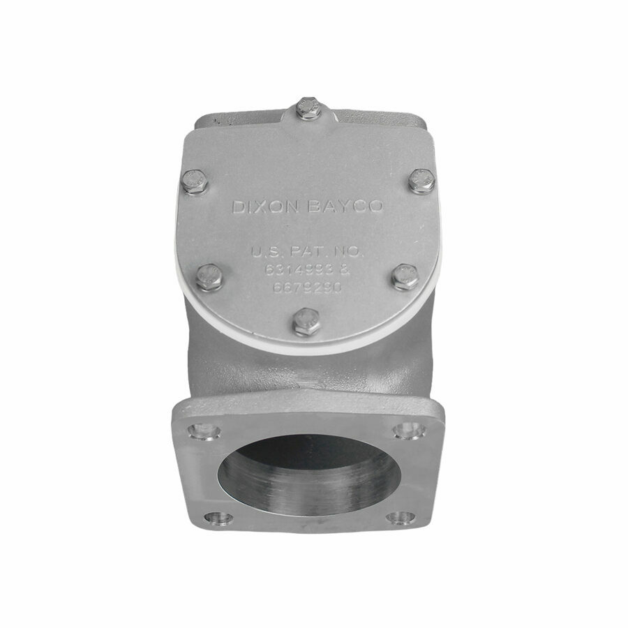 SWING CHECK VALVE 3" WITH SILICONE POPPET AND SPRING