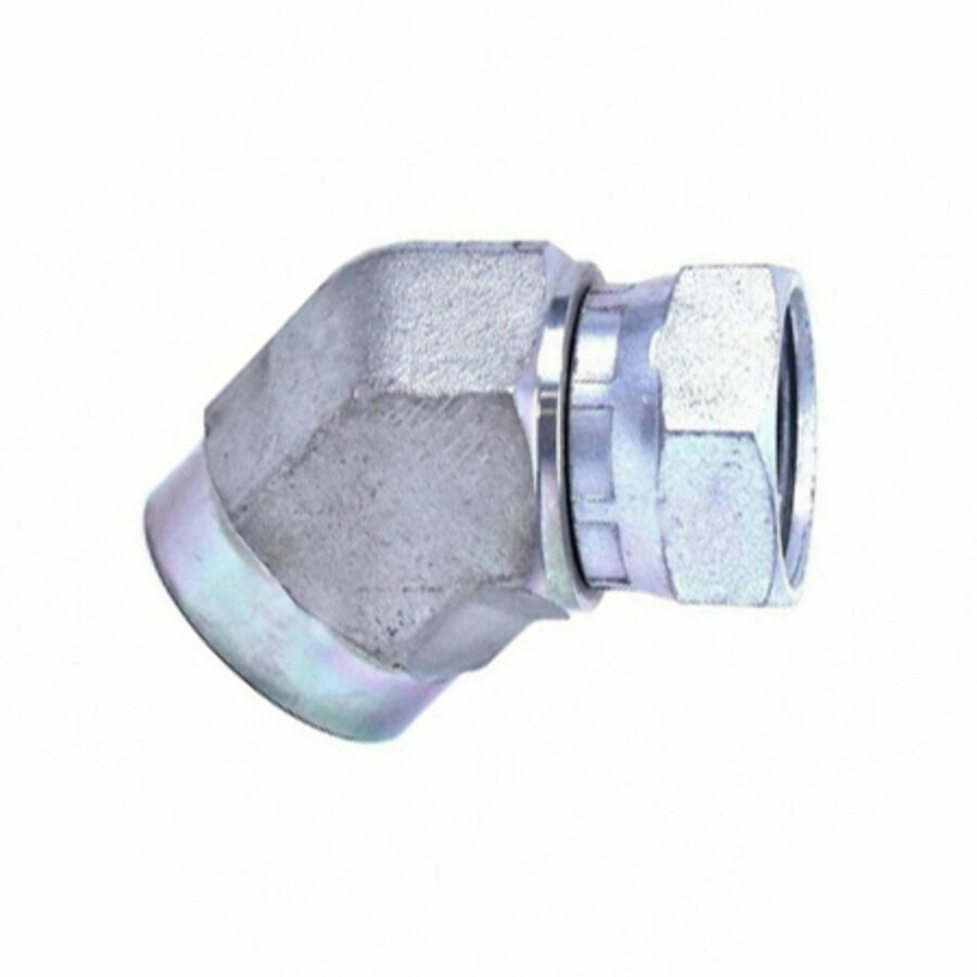 FITTING, 45 DEG. FEMALE SWIVEL- 1"-11.5 NPT, STAINLESS 4K PSI