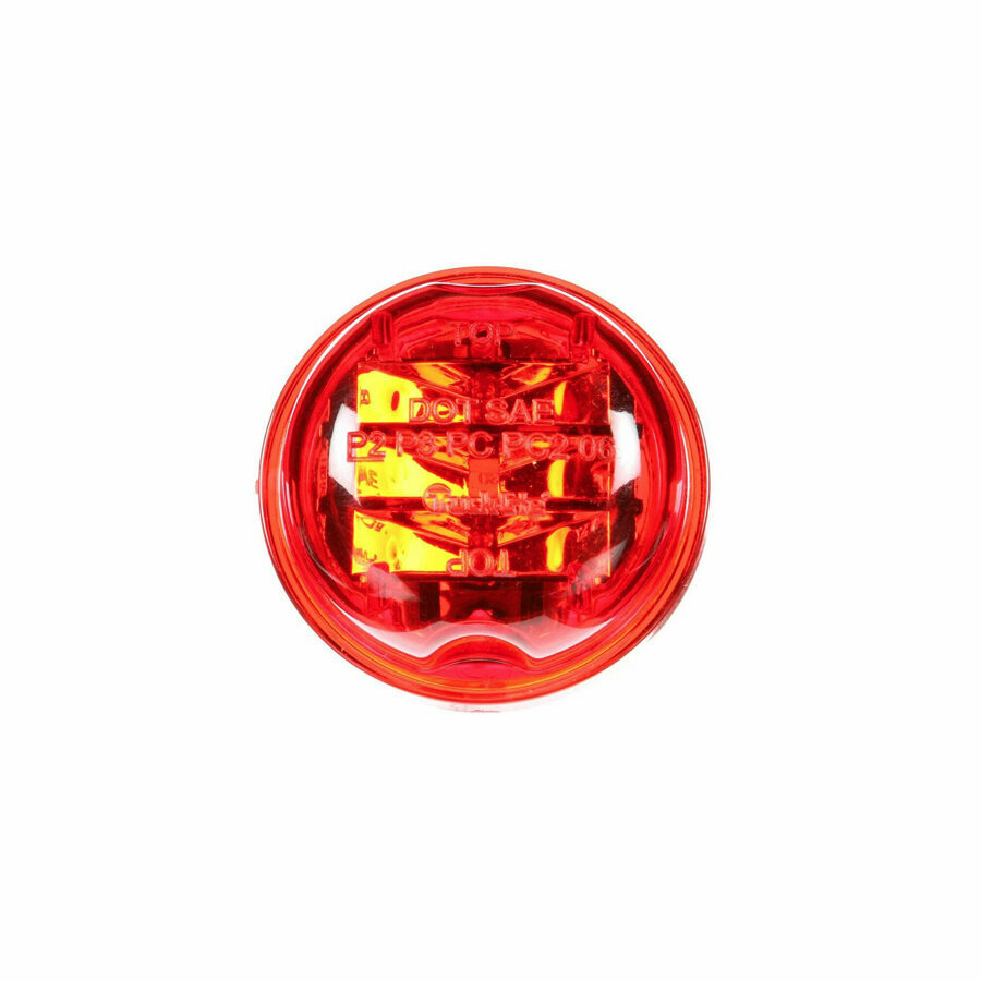 2" MARKER, MODEL 30 HIGH PROFILE LED, RED, ROUND 8 DIODE
