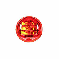 2" MARKER, MODEL 30 HIGH PROFILE LED, RED, ROUND 8 DIODE