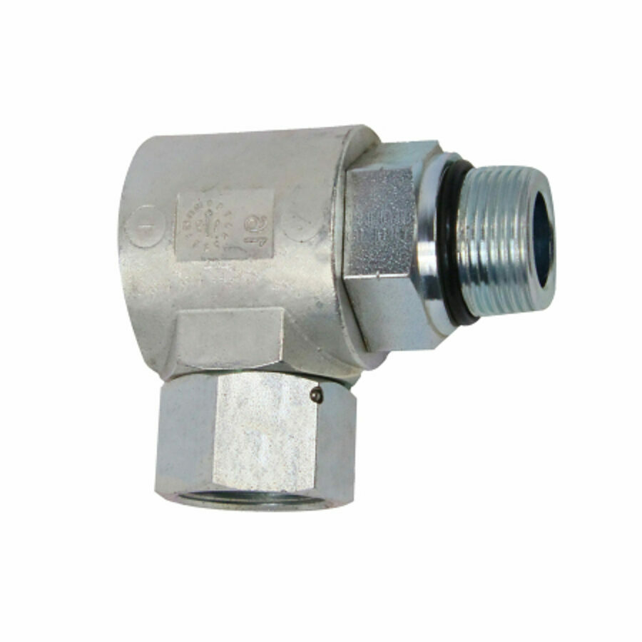 1" FNPT X 1" MALE ORING SWIVEL, 90?° MALE O-RING X FEMALE PIPE