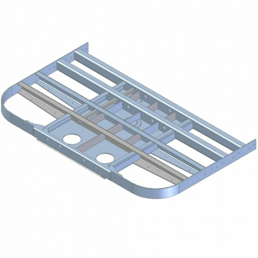 COUPLER ASSEMBLY, 101" WIDE LOW PROFILE W/ 36" KINGPIN