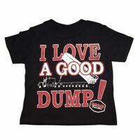 T-SHIRT DUMP BLACK INFANT SIZE 12 MONTH
