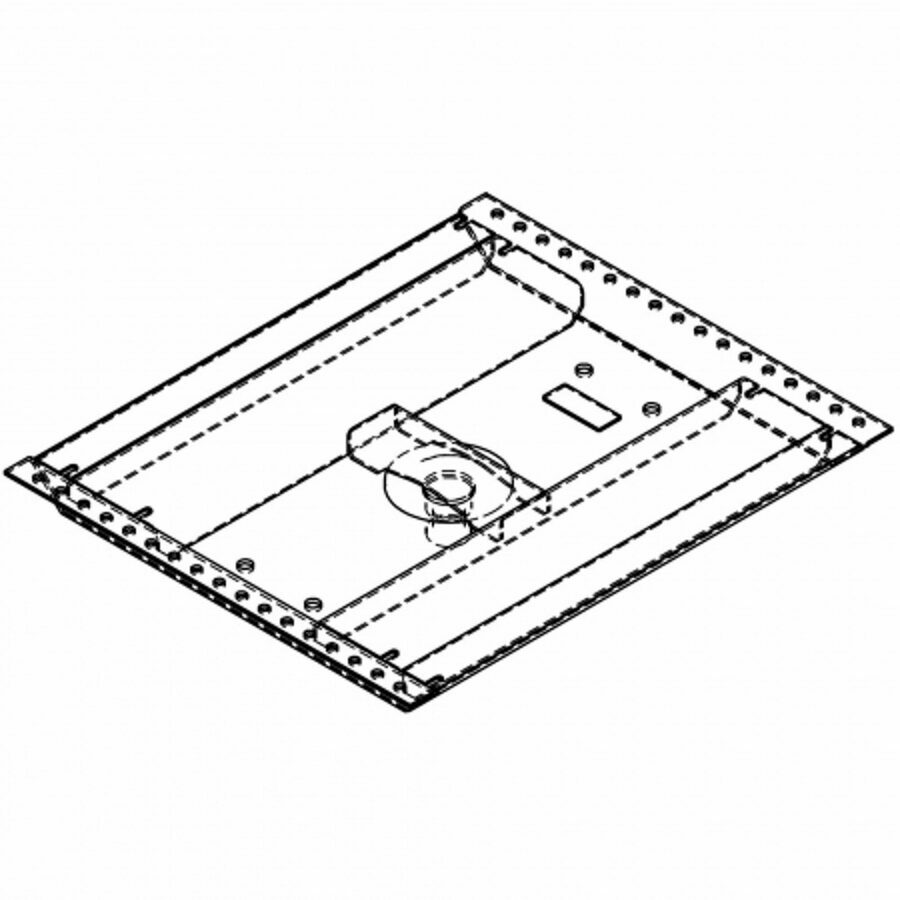 COUPLER, POLAR 40-5/8" X 2" PAINTED BLACK