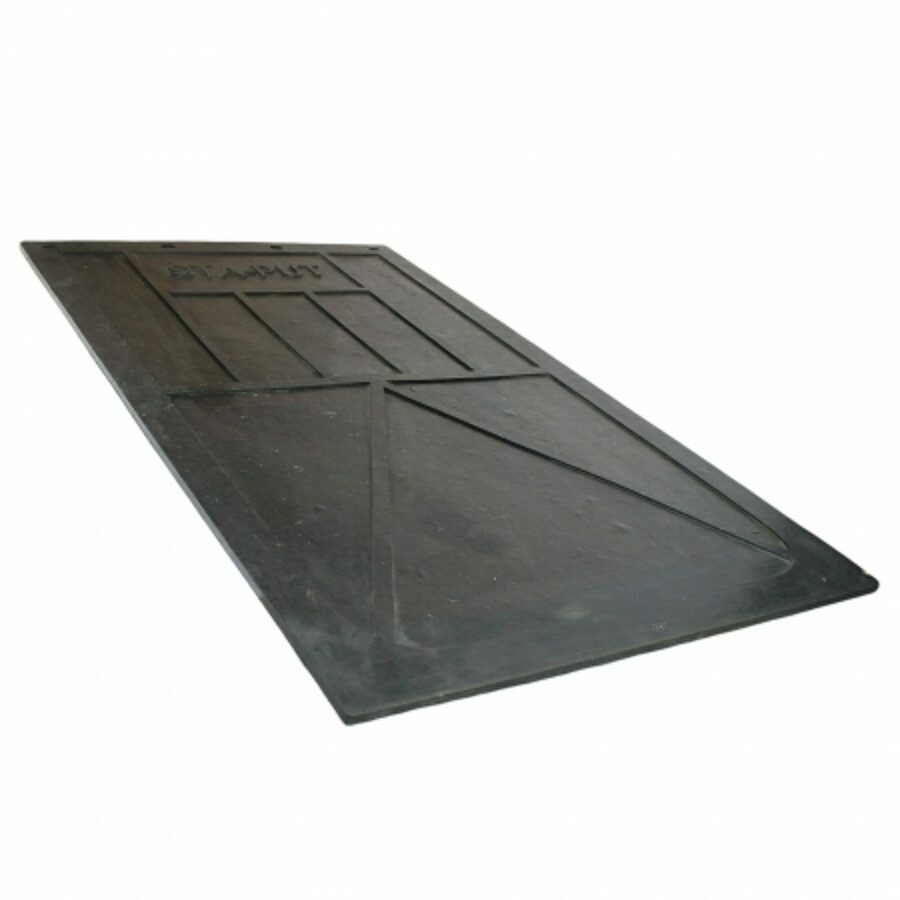 MUD FLAP 1/2" X 24" X 40" REAR RUBBER (PLAIN NO MAC LOGO)