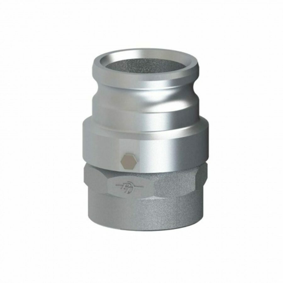 ADAPTER 3" ALUMINUM/BUNA THREAD, TYPE A X FEMALE THREAD W/ SWIVEL
