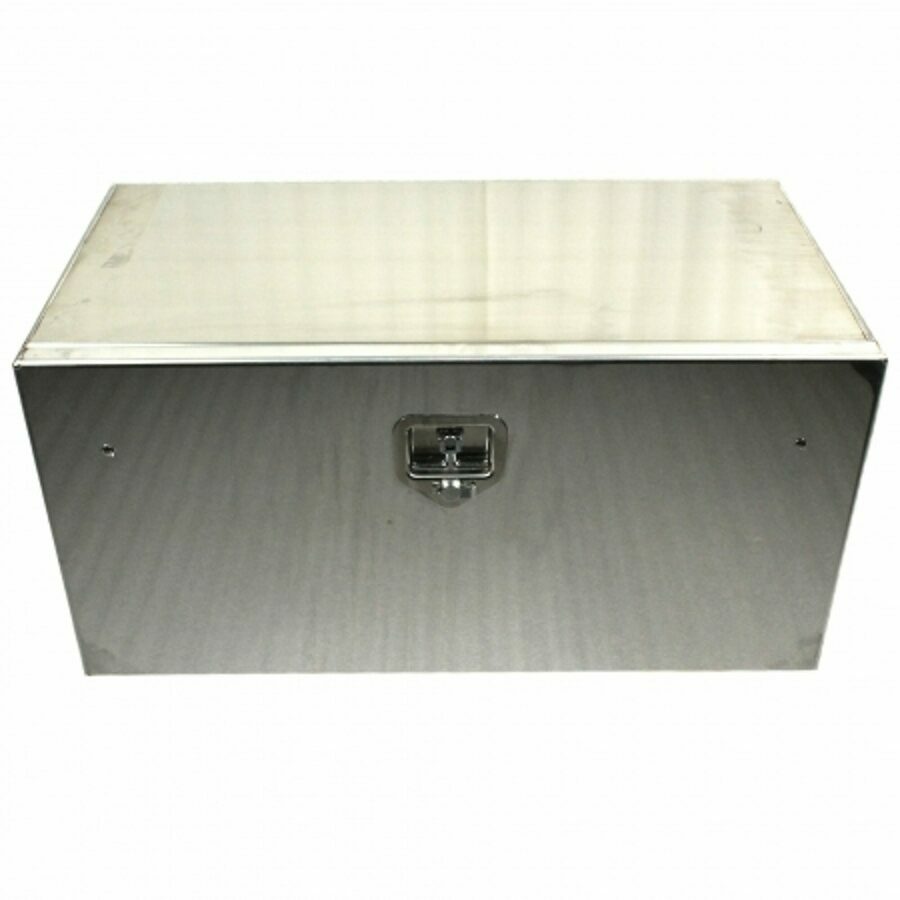 AERO TOOLBOX, 18" X 18" X 36", ALUMINUM MILL/POLISHED DOOR