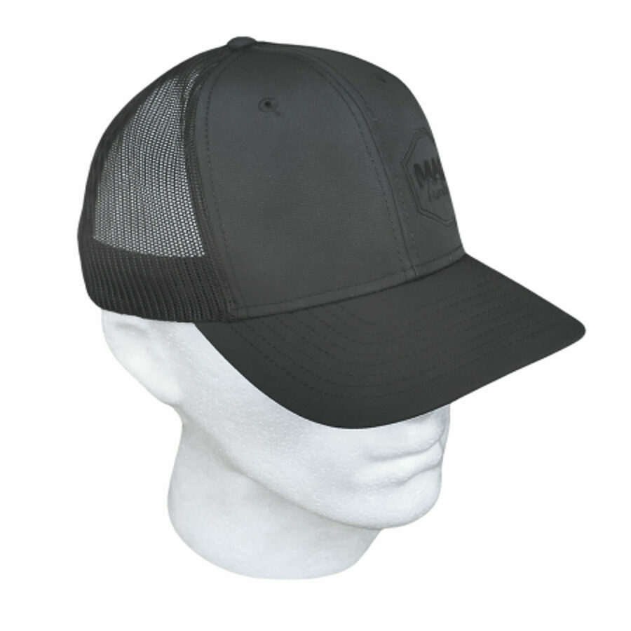 MAC TRAILER HAT BLACK W/ BLACK LOGO
