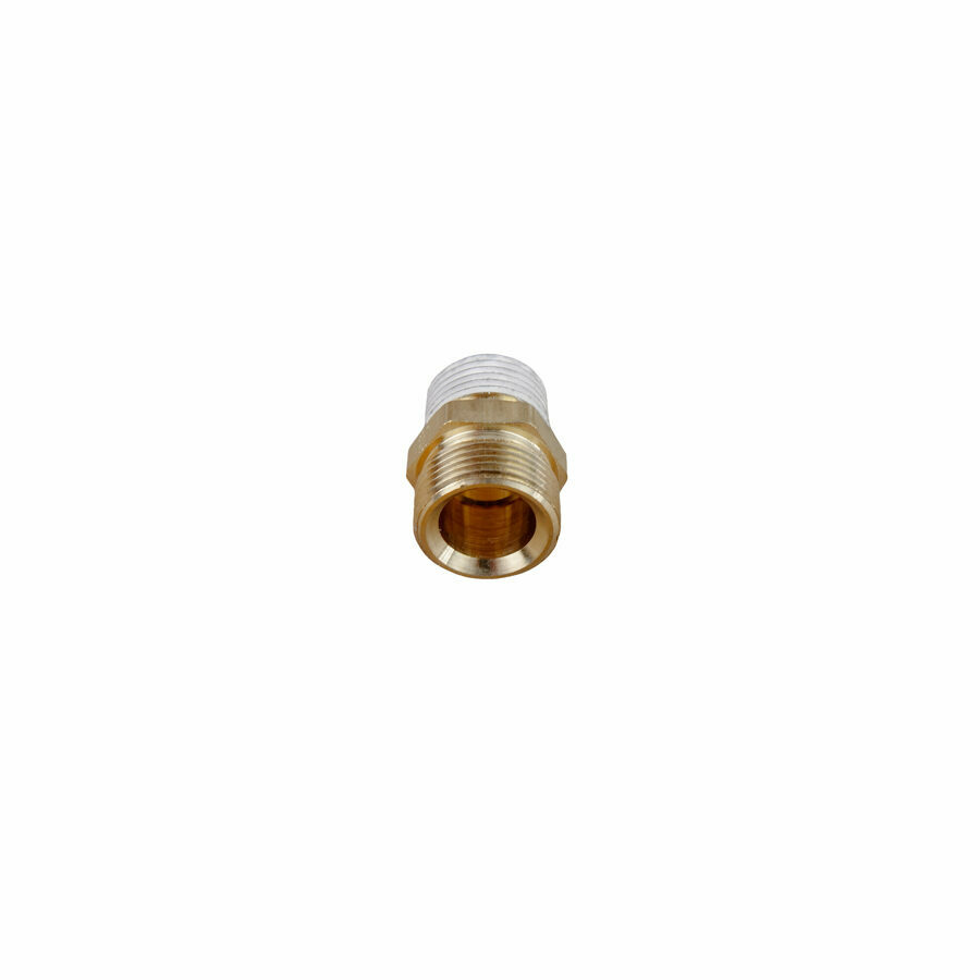 BRAKE HOSE FITTING, 1/2" BRASS