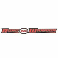 DECAL "ROAD WARRIOR" WITH MAC LOGO 29" X 8.375"