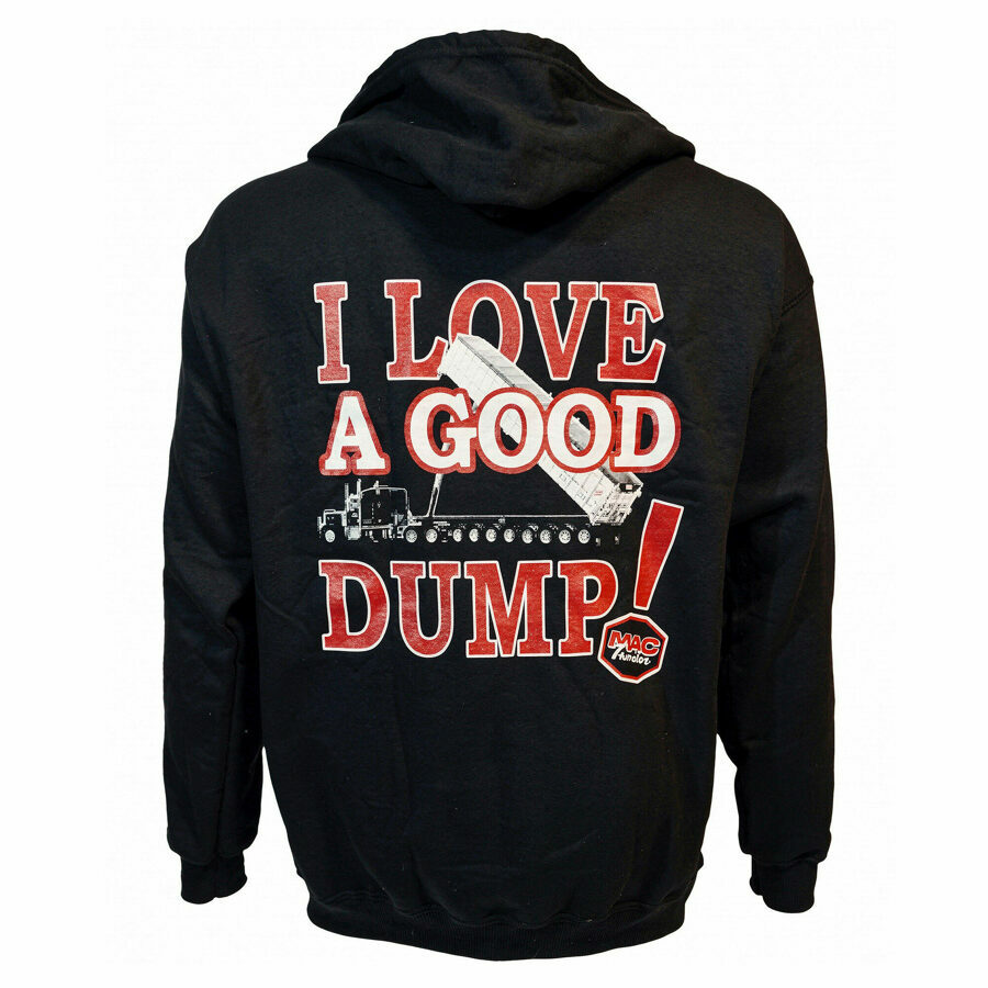 HOODIE BLACK DUMP 2X