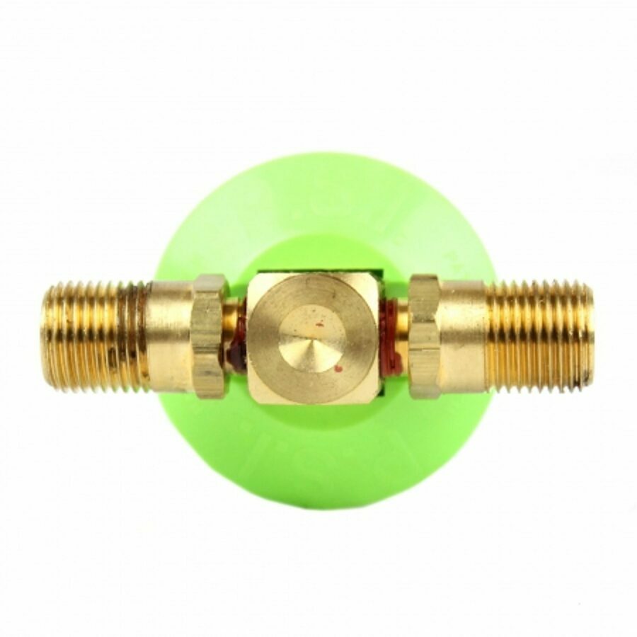 PSI THRU-TEE W/TEE VENT & SHIELD DUAL 4"