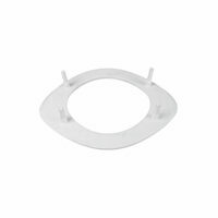 GASKET WHITE 5", FOR BOTTOM DROP HOOPER TEE