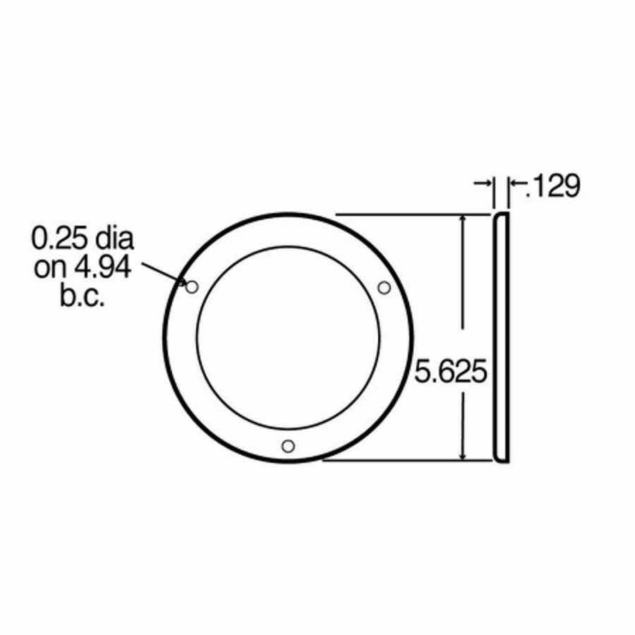SECURITY RING FOR MODEL 40 TRUCK-LITE