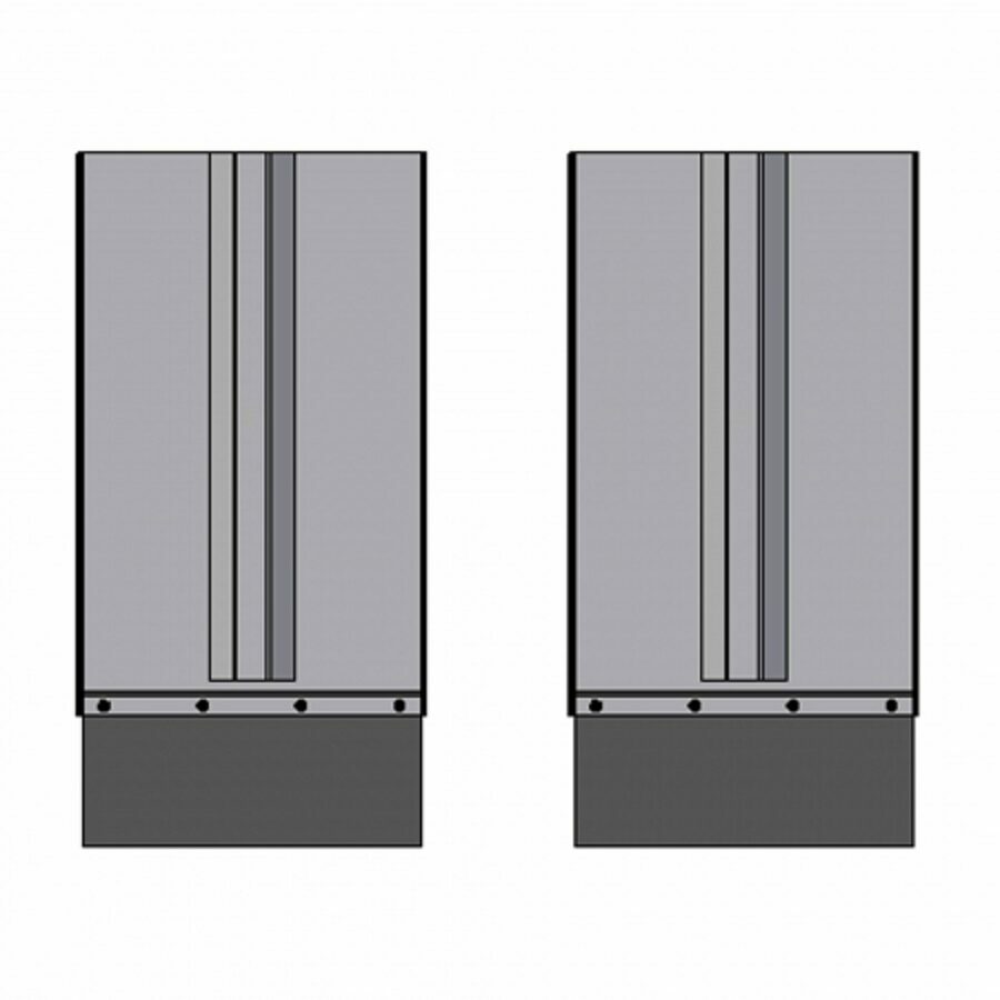 FLAPS FRONT & REAR OF FRONT TIRES, 40" OPTION