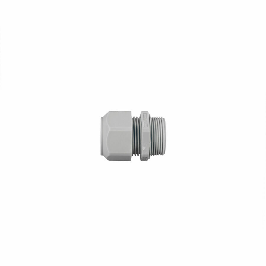 COMPRESSION FITTING, .49" GRAY PVC SUPER 50, 4 TO 5 CONDUCTOR