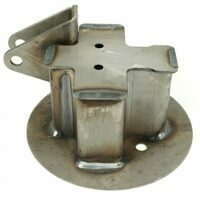 AIR SPRING SHOCK MOUNT, DRIVER SIDE, HT-250-19, BOLT-ON