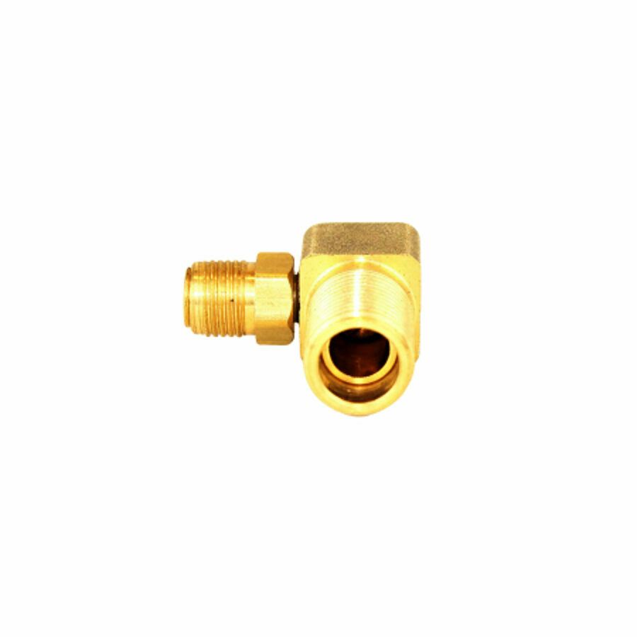 TIRE HOSE FITTING, SUPER SINGLE 90 DEGREE