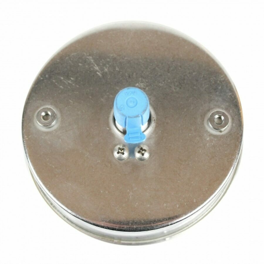 GAUGE 4" LIQUID FILLED BACK MOUNT, 0-100 PSI 