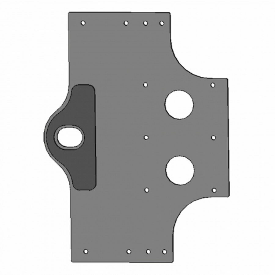 TOW PLATE ASSEMBLY, TANKER REAR