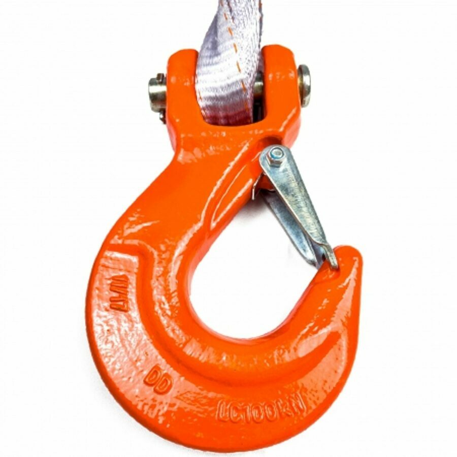 CHAIN 12' DONOVA POWERLASH, TEXTILE W/SLIP HOOK/SAFE LATCH 22,000 LB. WLL