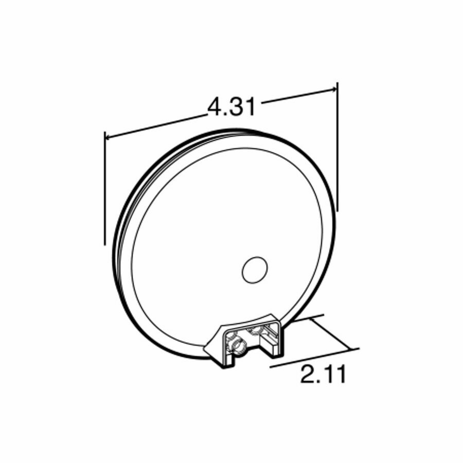MODEL 40 AMBER BULB INCANDESCENT, 1 BULB, PL-3