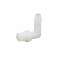 ELBOW, 3/8T X 1/4P NYLON, PIPE TO BARB