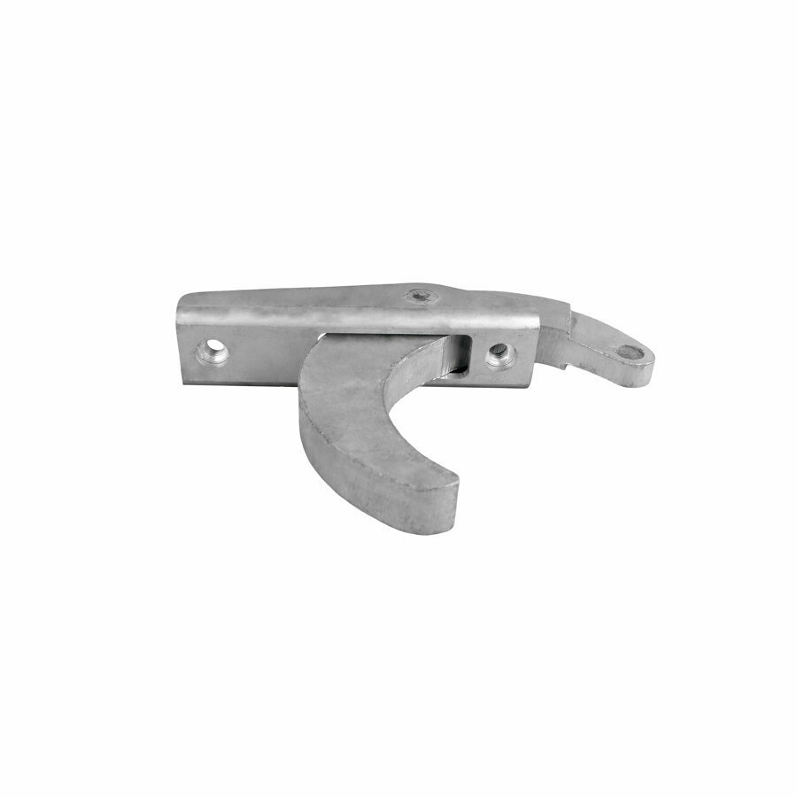 OVERSLUNG HOOK & LATCH ASSEMBLY, TWO PIECE STEEL AND ALUMINUM