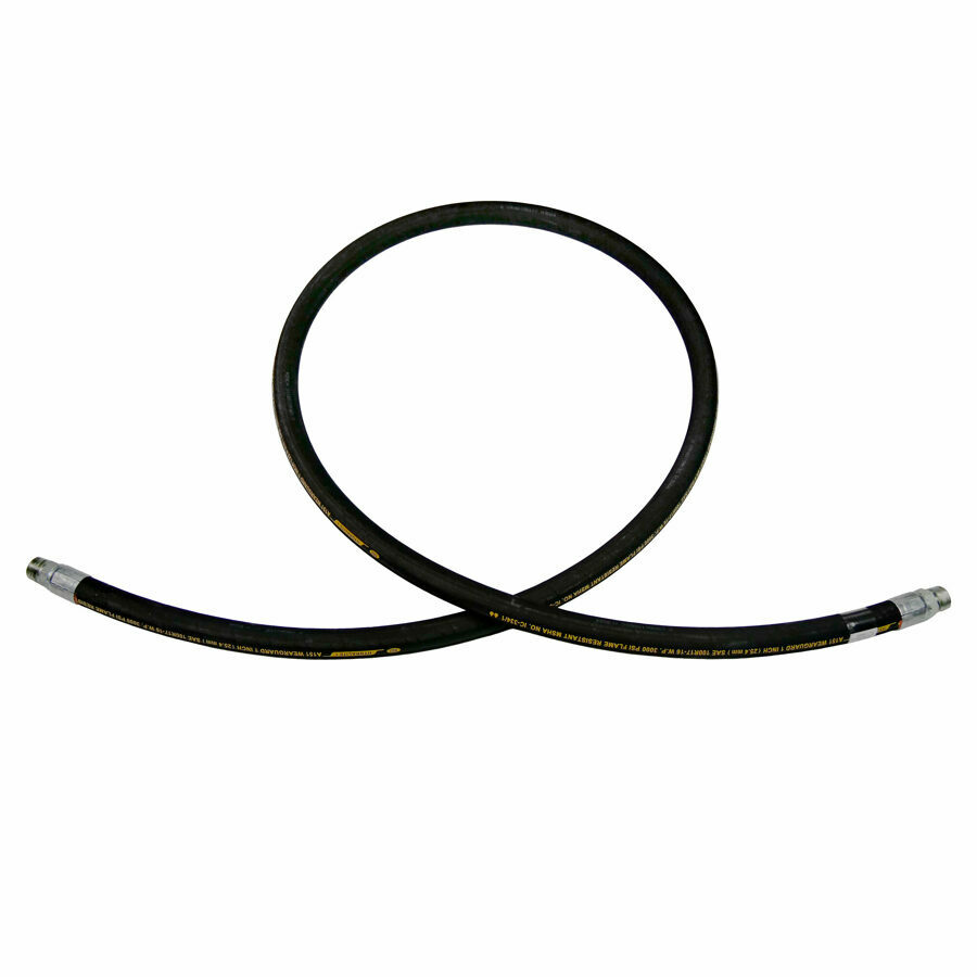 HOSE ASSEMBLY, 132" W/1" MPT ENDS 3,000 PSI