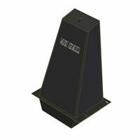 FRONT MOUNT TANK, STEEL 40 GALLON R/S STYLE