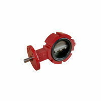 BUTTERFLY VALVE 3", 400 SERIES, CAST IRON, STAINLESS DISC, BLACK NITRILE