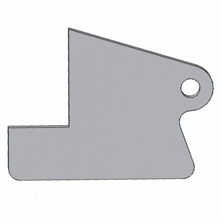 CLEVIS, GROUND CONTROL HANDLE, 1/2 ROUND