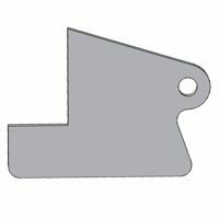 CLEVIS, GROUND CONTROL HANDLE, 1/2 ROUND