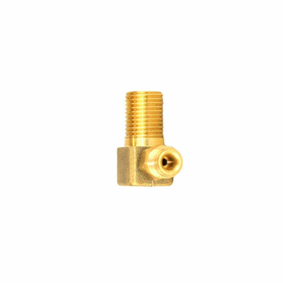 TIRE HOSE FITTING, SUPER SINGLE 90 DEGREE