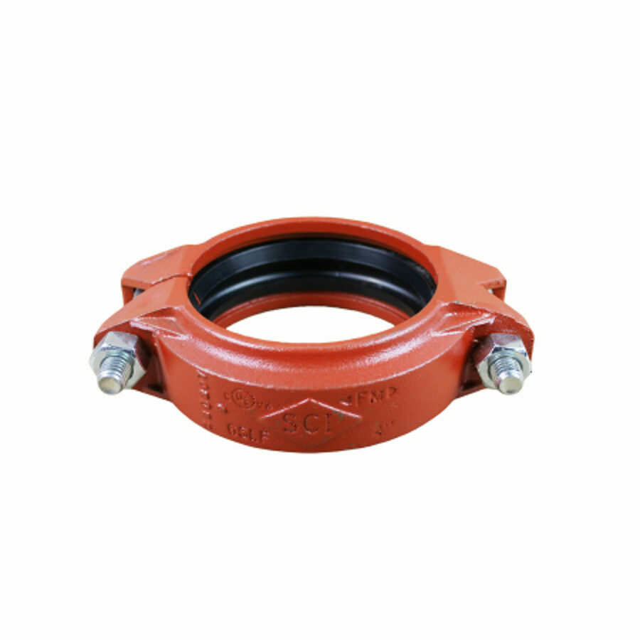 VICTAULIC CLAMP, 4" BOLT-ON