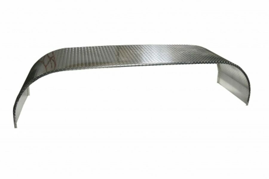 FENDER, FULL DIAMOND PLATE 18" X 22-3/16" X 101" SINGLE