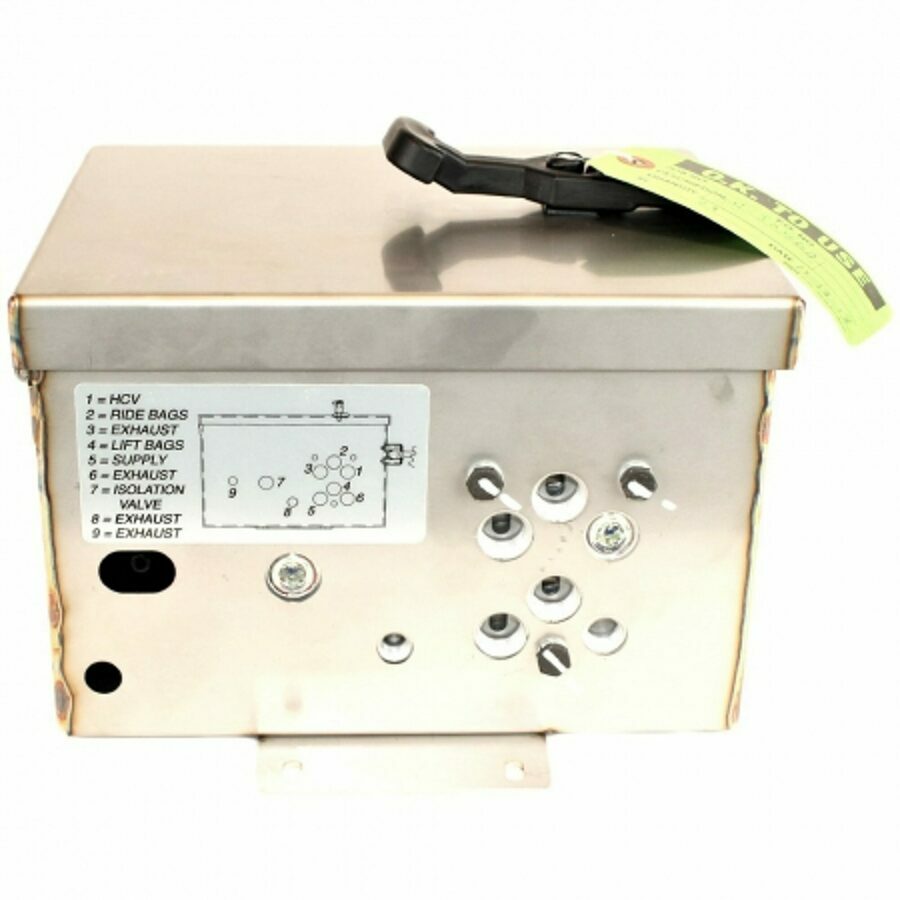 LIFT AXLE CONTROL KIT, STAINLESS STEEL ENCLOSURE, REGULATED, NO F.W.V.