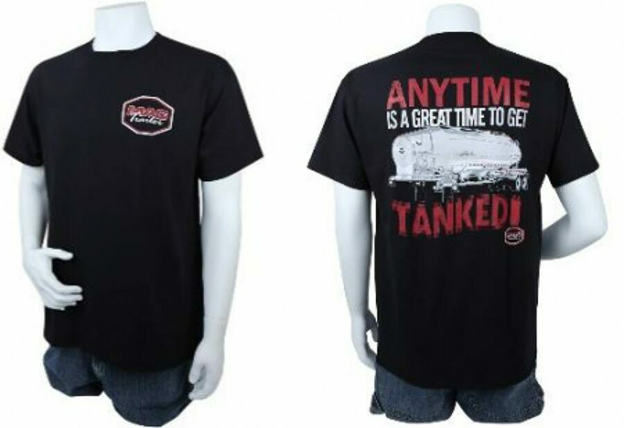 T-SHIRT TANKER BLACK 2X "CLEARANCE"