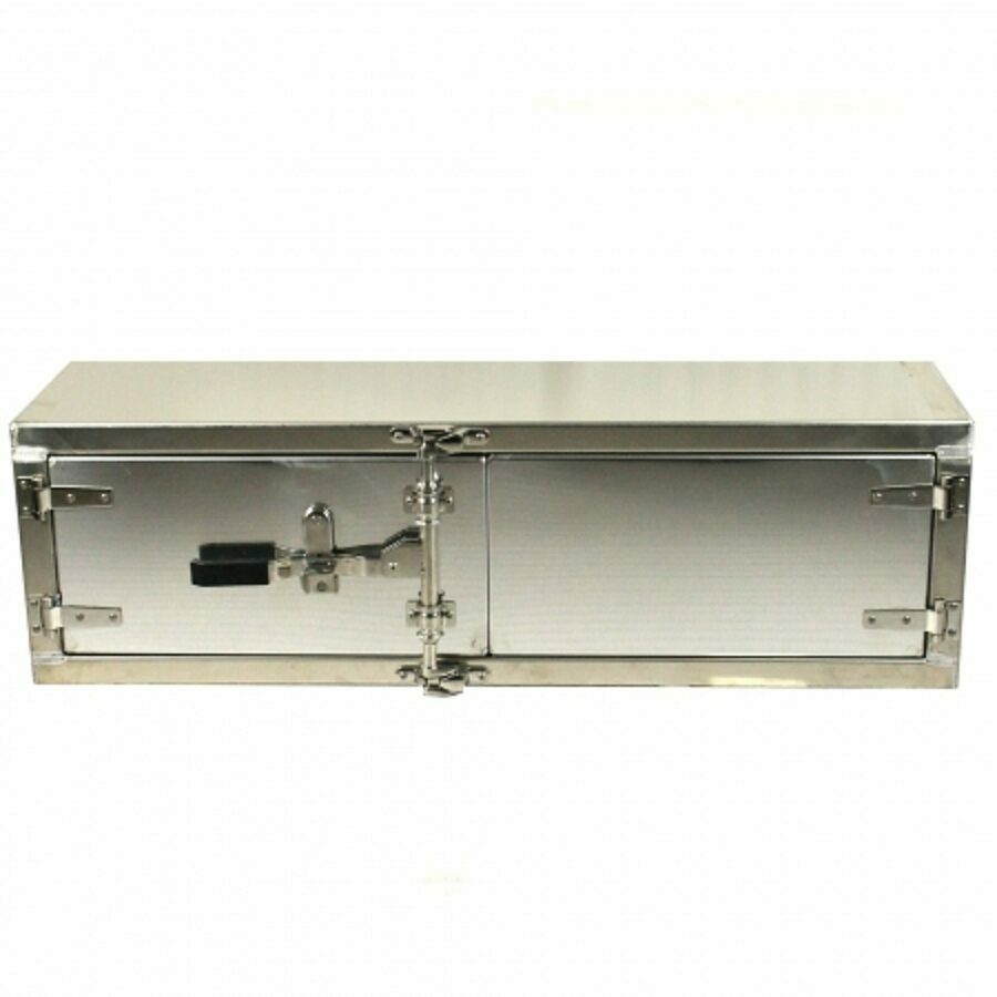 AERO TOOLBOX, 18" X 18" X 48", DRIVER SIDE ALUMINUM DOUBLE DOOR W/ CAMLOCK