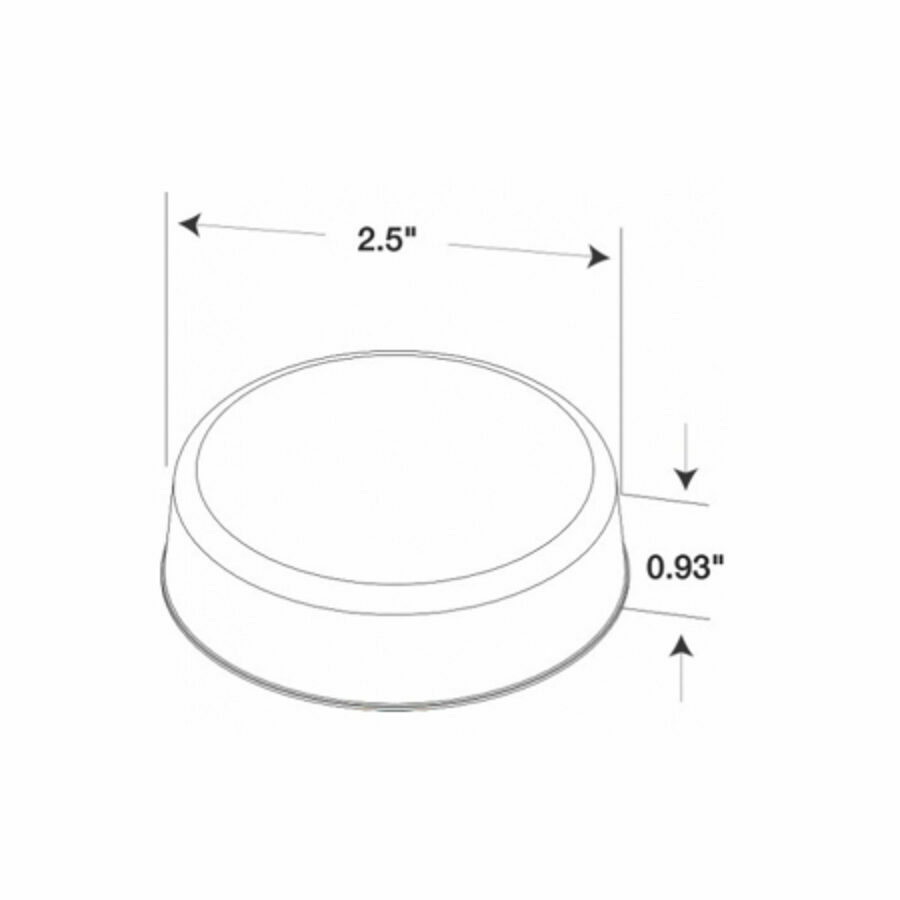 SIGNAL STAT 2-1/2", 13-DIODE, MODEL 10 RED, CLEAR, G/M, STD