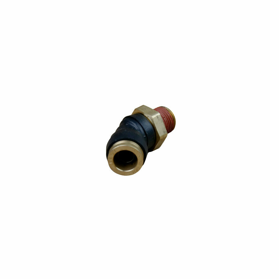 PTC ELBOW BRASS, 1/2" X 3/8" P 45 DEGREE