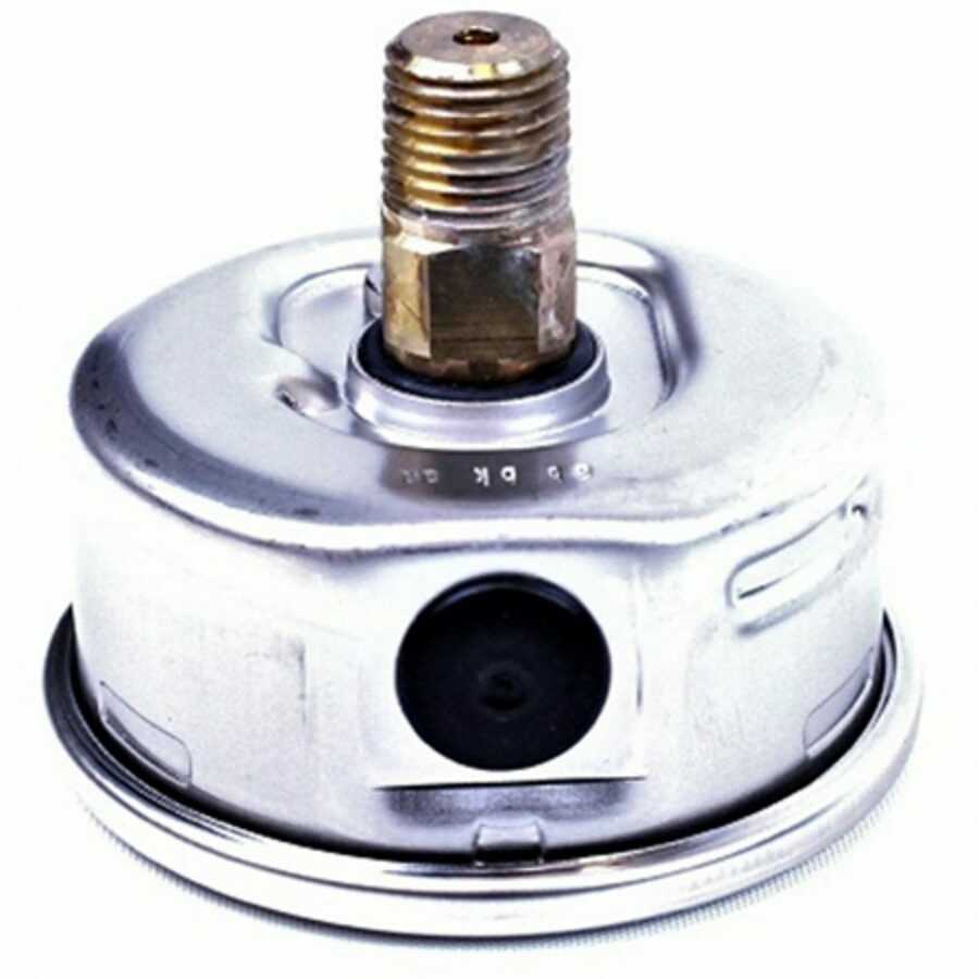 GAUGE 2.5" LIQUID FILLED BACK MOUNT (63 MM) DIAMETER, 0-160 PSI MAC LOGO