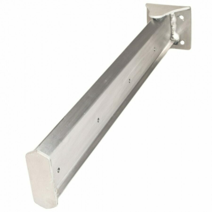 EXTRUDED MUD FLAP BRACKET, FRAME MOUNT FLATBED, D.S.