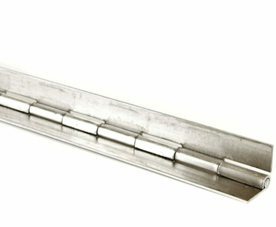 HINGE 3/8" ALUMINUM CONTINUOUS 44"