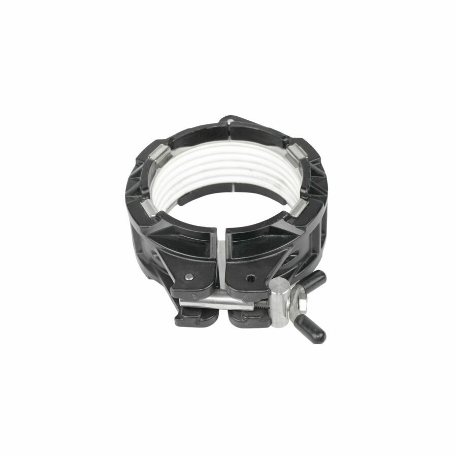 COMPOSITE COUPLER 4", A1 BLACK MAXX SOLID GASKET, BOLT ON